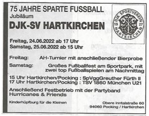 Jubilaeum-Festprogramm